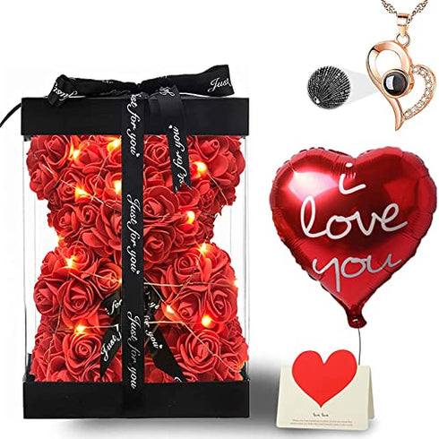 Rose Teddy Bear